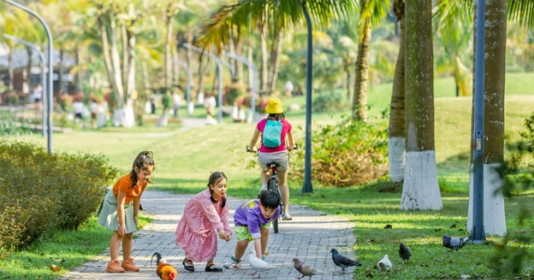 Mùa hè xanh ngắt ở Ecopark