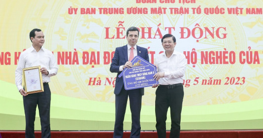 SeABank ủng hộ 100 nhà Đại đoàn kết tổng trị giá 5 tỷ đồng cho hộ nghèo tỉnh Điện Biên