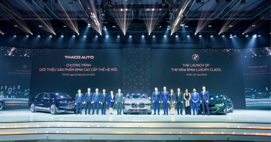 THACO AUTO tổ chức sự kiện tri ân khách hàng và giới thiệu sản phẩm BMW cao cấp thế hệ mới