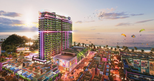 Hai công trình “trái tim” của dự án Flamingo Ibiza 1 được cất nóc và ra mắt hôm nay