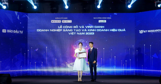 Văn Phú – Invest được vinh danh Top 10 Doanh nghiệp Sáng tạo và Kinh doanh hiệu quả Việt Nam 2023