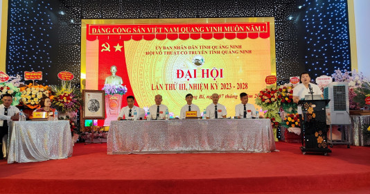 Võ cổ truyền tỉnh Quảng Ninh: Thay đổi mạnh mẽ để phát triển.