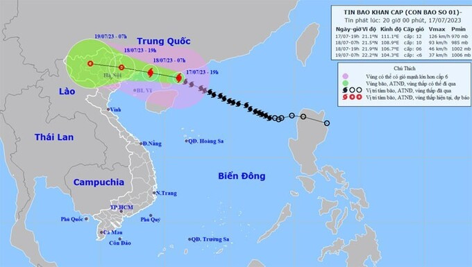 Trực cấp cứu 24/24, sẵn sàng ứng phó với bão số 1