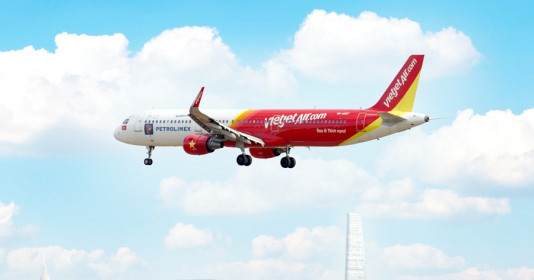 Bay khắp Việt Nam và quốc tế với tuần lễ ưu đãi vàng mừng lễ 2/9 của Vietjet