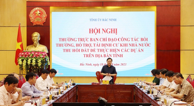 Bắc Ninh bàn giải pháp tháo gỡ khó khăn trong bồi thường, giải phóng mặt bằng các dự án