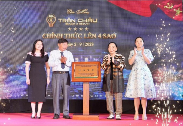 Trân Châu Resort công bố đạt chuẩn 4 sao