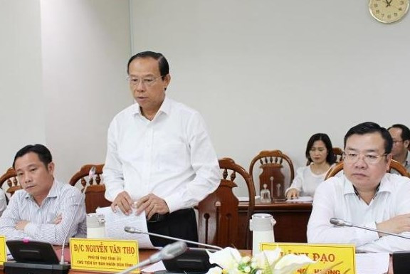 Lãnh đạo UBND tỉnh Bà Rịa - Vũng Tàu làm việc với Liên đoàn Thương mại và Công nghiệp Việt Nam