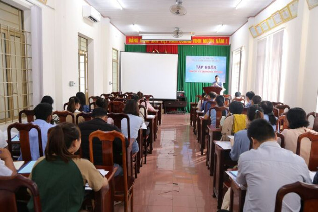 Đắk Lắk tập huấn công tác y tế trường học năm 2023