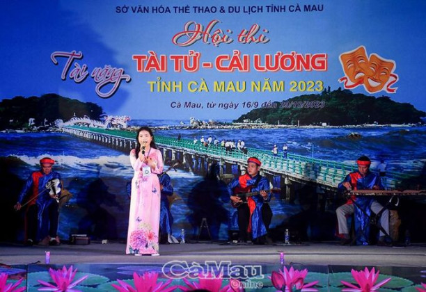 Khai mạc hội thi tài năng tài tử - cải lương tỉnh Cà Mau