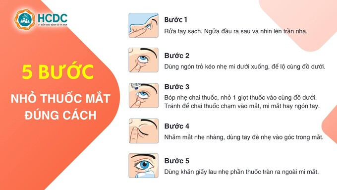 Những điều cần lưu ý khi sử dụng thuốc nhỏ mắt