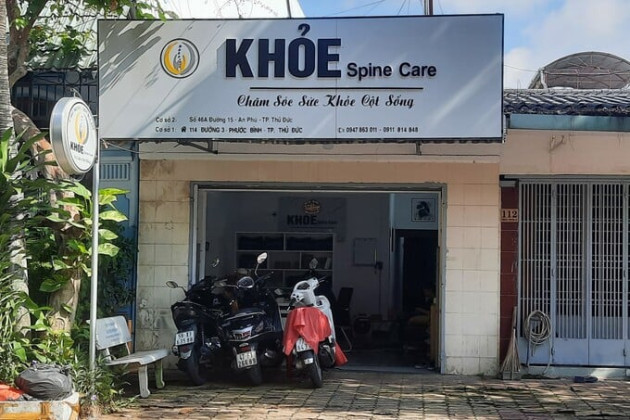 TP HCM: Khám chữa bệnh không phép, chủ hộ kinh doanh Khỏe Spine Care bị phạt hơn 67 triệu đồng