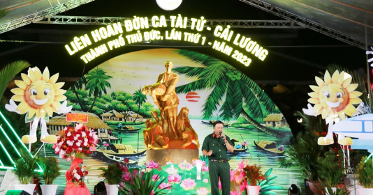 Phóng viên Tạp chí Sức Khỏe Cộng Đồng tham dự liên hoan đờn ca tài tử - cải lương lần thứ 1 năm 2023