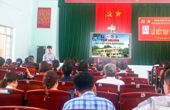 Đồng Nai: Nâng cao kiến thức, kỹ năng sơ cấp cứu ban đầu cho giáo viên