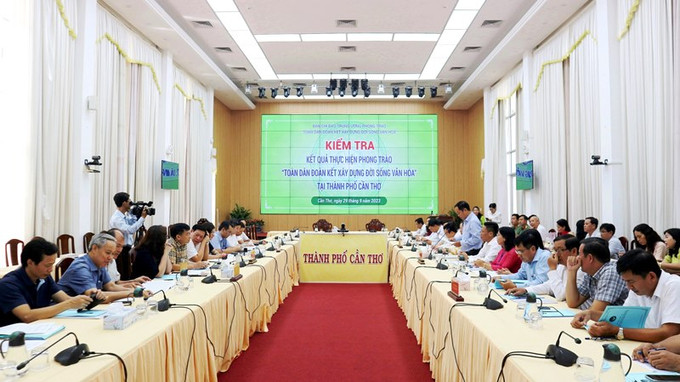 Phong trào “Toàn dân đoàn kết xây dựng đời sống văn hóa” tại Cần Thơ nhận sự hưởng ứng tích cực