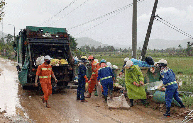 Các biện pháp đảm bảo vệ sinh môi trường sau lũ lụt