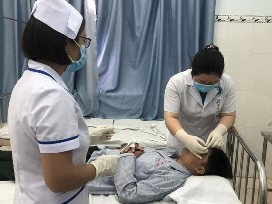 Đồng Nai: Điều trị liệt dây thần kinh số 7 ngoại biên bằng y học cổ truyền