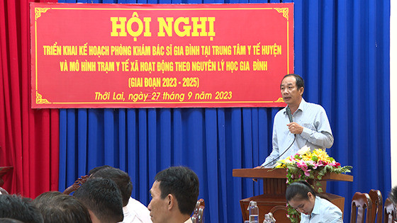 Cần Thơ: Triển khai mô hình phòng khám bác sĩ gia đình