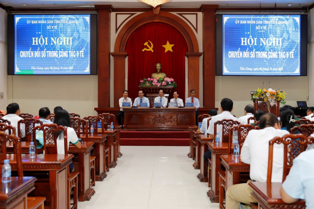 Tiền Giang: Hội thảo số trong công tác y tế