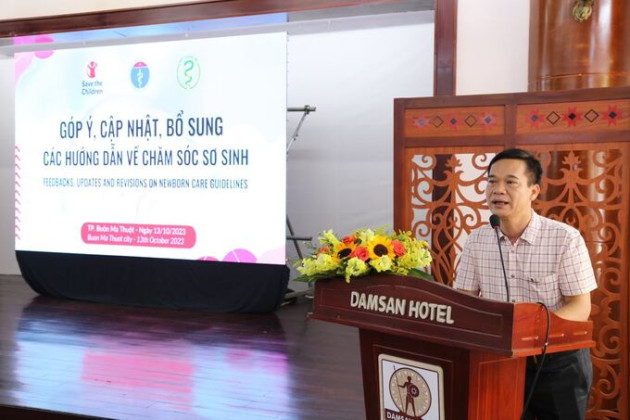 Đắk Lắk: Thử nghiệm tài liệu hướng dẫn chăm sóc trẻ sơ sinh