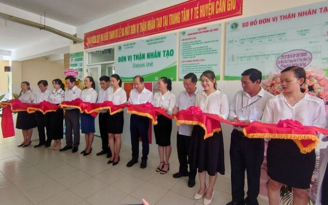 Chạy thận không còn là “giấc mơ” của bệnh nhân lọc thận ở Cần Giờ