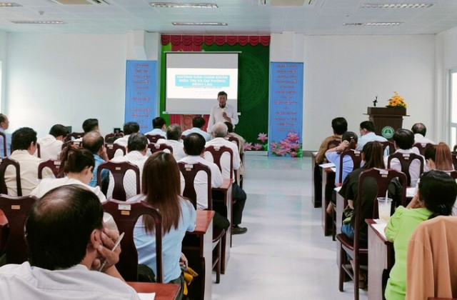 Cà Mau: Tập huấn quản lý chương trình phòng chống lao năm 2023