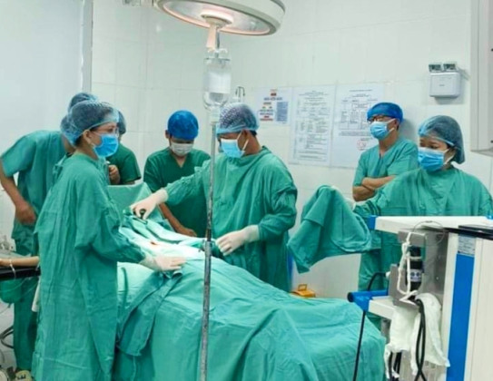 Cà Mau: Phẫu thuật cấp cứu thành công ca sản phụ vỡ tử cung - bàng quang