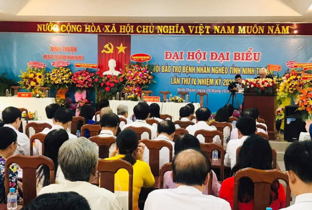 Đại hội Hội Bảo trợ bệnh nhân nghèo tỉnh Ninh Thuận nhiệm kỳ 2018 – 2023