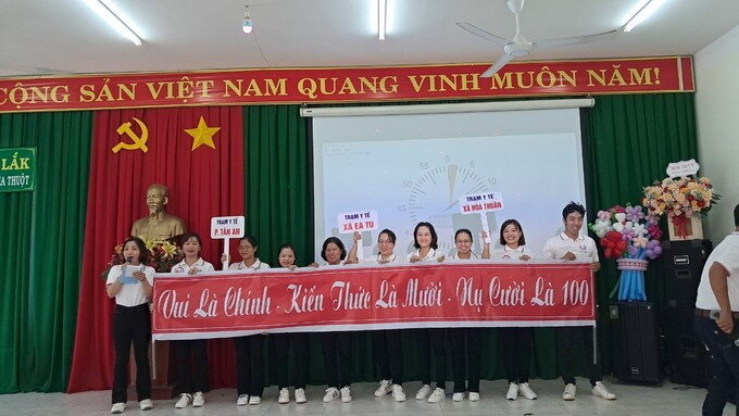 Đắk Lắk: Thành phố Buôn Ma Thuột tổ chức hội thi “Nhân viên y tế làm công tác y tế dự phòng giỏi”