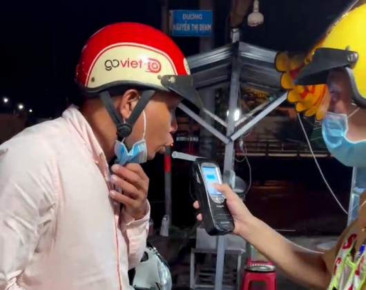 TP. HCM: Thông tin ban đầu vụ người vi phạm nồng độ cồn tấn công CSGT