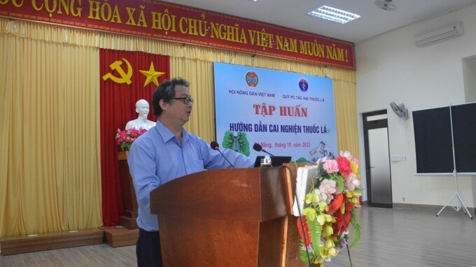 Đà Nẵng: Tập huấn phòng chống tác hại của thuốc lá cho cán bộ, hội viên nông dân