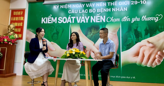 “Kiên trì và lắng nghe cơ thể để ‘sống vui’ cùng vảy nến”