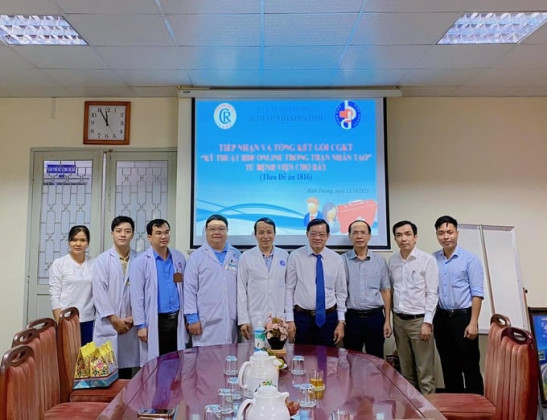 Bệnh viện Đa khoa Bình Dương tiếp nhận “Kỹ thuật HDF - Online trong thận nhân tạo”