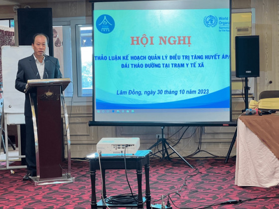 Lâm Đồng: Tập huấn về tăng cường quản lý, điều trị bệnh tăng huyết áp, đái tháo đường tại trạm y tế xã