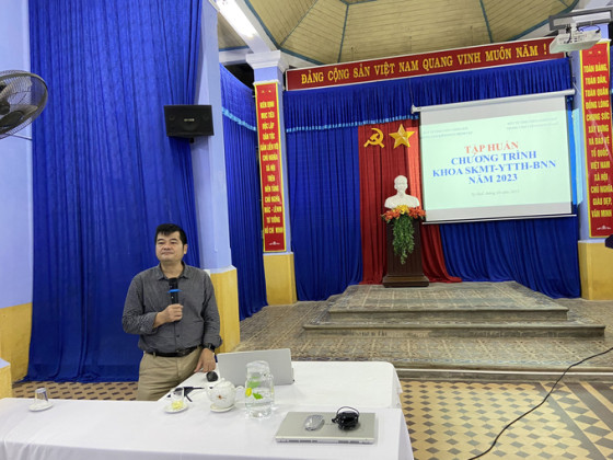 Thừa Thiên Huế: Tập huấn các chương trình hoạt động vệ sinh môi trường và y tế học đường