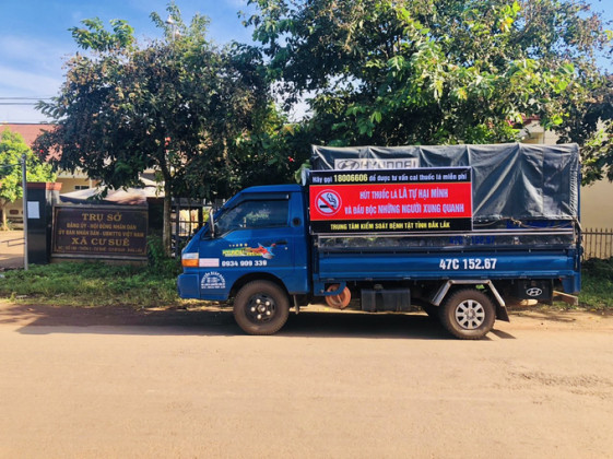 Đắk Lắk: Truyền thông lưu động phòng, chống tác hại của thuốc lá