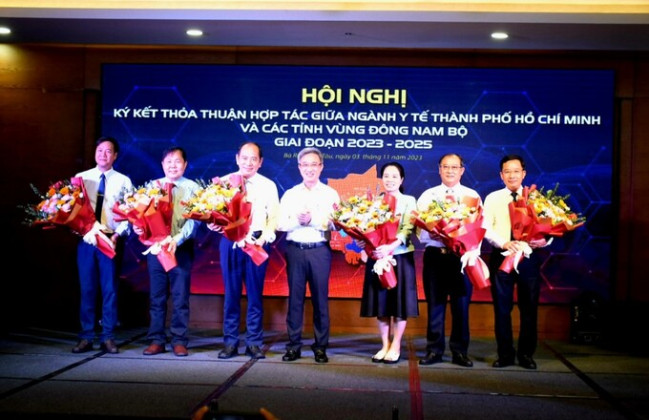 Ký kết hợp tác giữa ngành Y tế TP. Hồ Chí Minh và các tỉnh Đông Nam Bộ