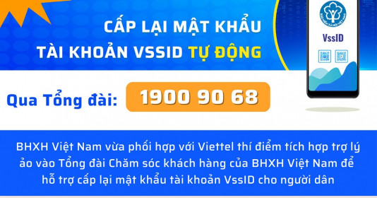 Cách lấy lại mật khẩu ứng dụng VssID miễn phí
