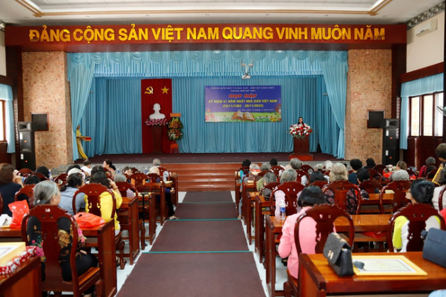 Tiền Giang: TP. Mỹ Tho họp mặt cựu giáo viên nhân dịp ngày 20/11
