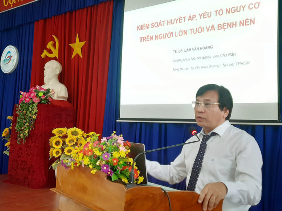 Bình Thuận: Tổ chức hội thảo kiểm soát huyết áp, yếu tố nguy cơ người lớn tuổi và bệnh nền