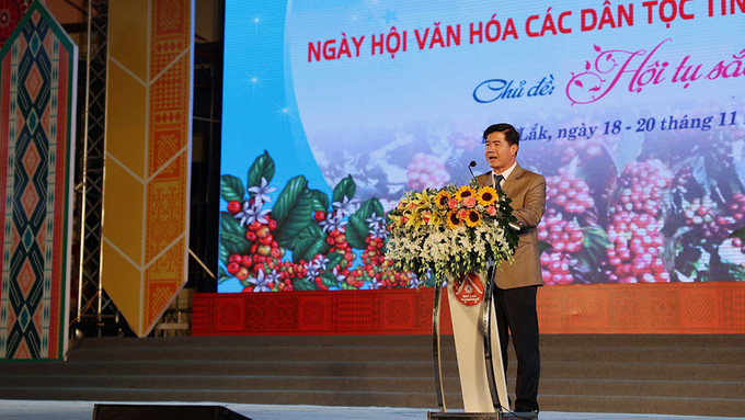 Khai mạc ngày hội văn hóa các dân tộc tỉnh Đắk Lắk