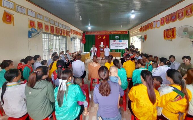 Đắk Nông: Tăng cường hoạt động chăm sóc sức khỏe bà mẹ, trẻ em