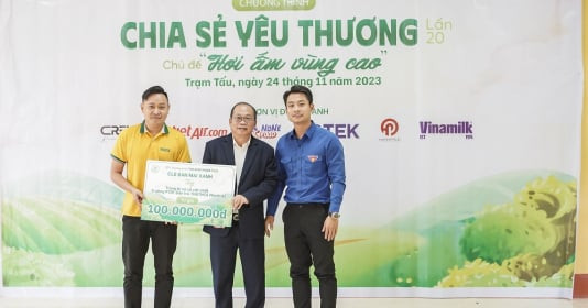 Chương trình thiện nguyện “Chia sẻ yêu thương” lần thứ 20 tại Yên Bái