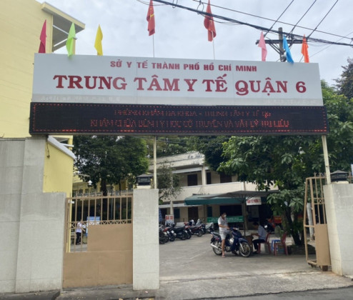 Trung tâm y tế quận 6 tạm ngưng hoạt động khám sức khỏe cho học sinh