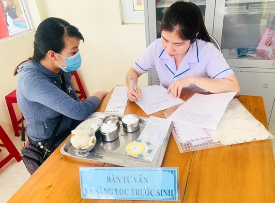 Quảng Trị: Đẩy mạnh hoạt động chương trình sàng lọc trước sinh và sơ sinh tại huyện Cam Lộ