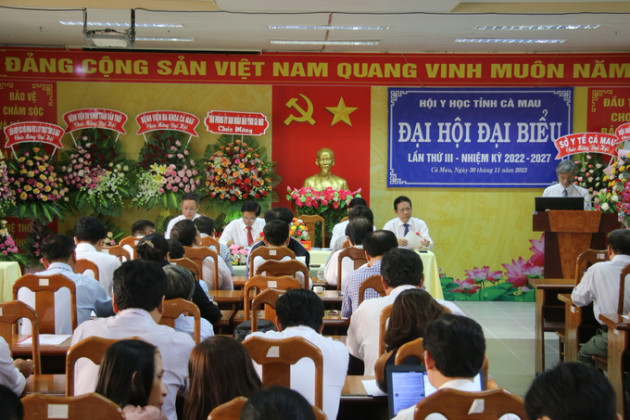 Đại hội đại biểu Hội Y học tỉnh Cà Mau