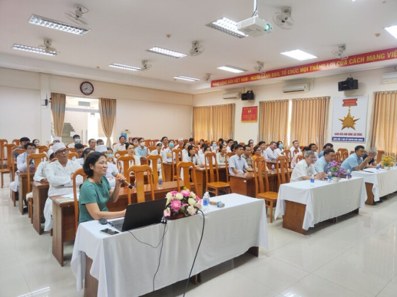 Kiên Giang: Tập huấn và tiếp nhận chuyển giao kỹ thuật từ bệnh viện Y học cổ truyền Trung ương