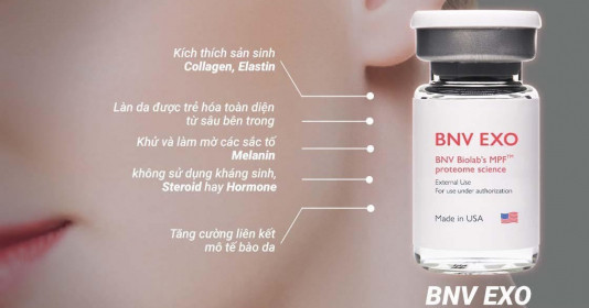 Phục hồi da toàn diện với BNV EXO