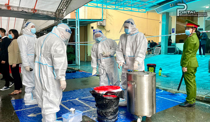 Thừa Thiên Huế: Diễn tập chuyên đề ứng phó sự cố bức xạ và hạt nhân trong y tế