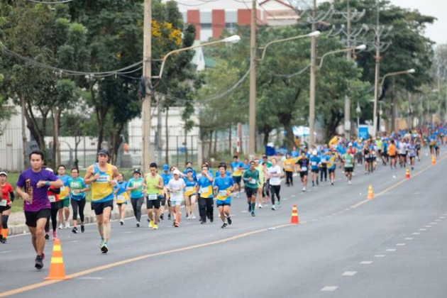 Giải Marathon Thành phố Hồ Chí Minh 2024 thu hút hơn 11.000 người tham gia