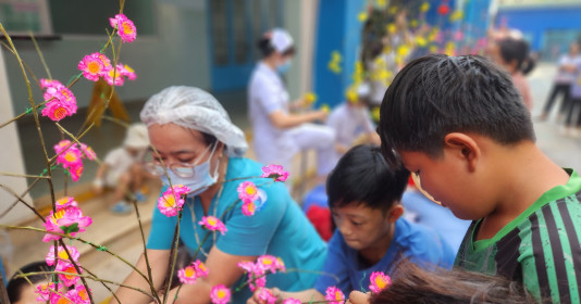 Xuân ấm áp, yêu thương và đầy ý nghĩa cho những bệnh nhi